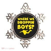Where We Droppin Boys Funny Gamer Ornament thumb 0