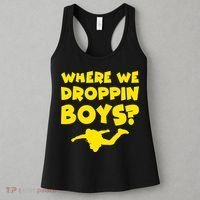 Where We Droppin Boys Funny Gamer Women's Tank Top thumb 3