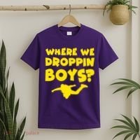 Where We Droppin Boys Funny Gamer T-Shirt thumb 2