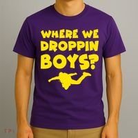 Where We Droppin Boys Funny Gamer T-Shirt thumb 3