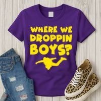 Where We Droppin Boys Funny Gamer Women's T-Shirt thumb 3