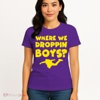 Where We Droppin Boys Funny Gamer Women's T-Shirt thumb 4