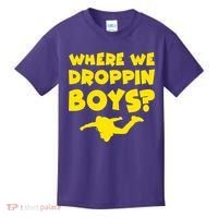 Where We Droppin Boys Funny Gamer Kids T-Shirt thumb 0