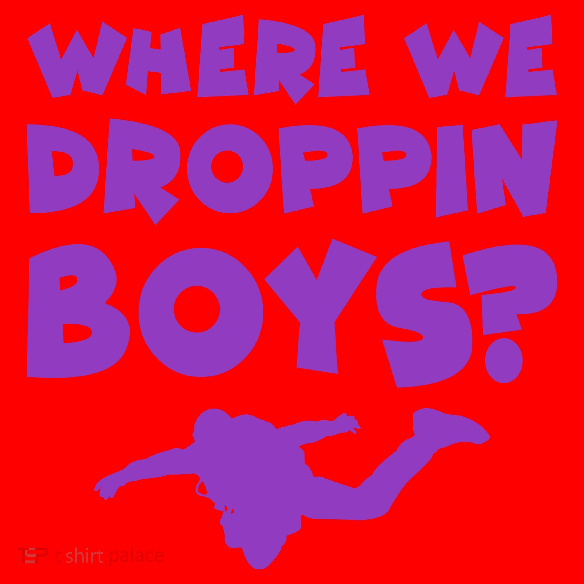 Where We Droppin Boys Funny Gamer Santa Hat