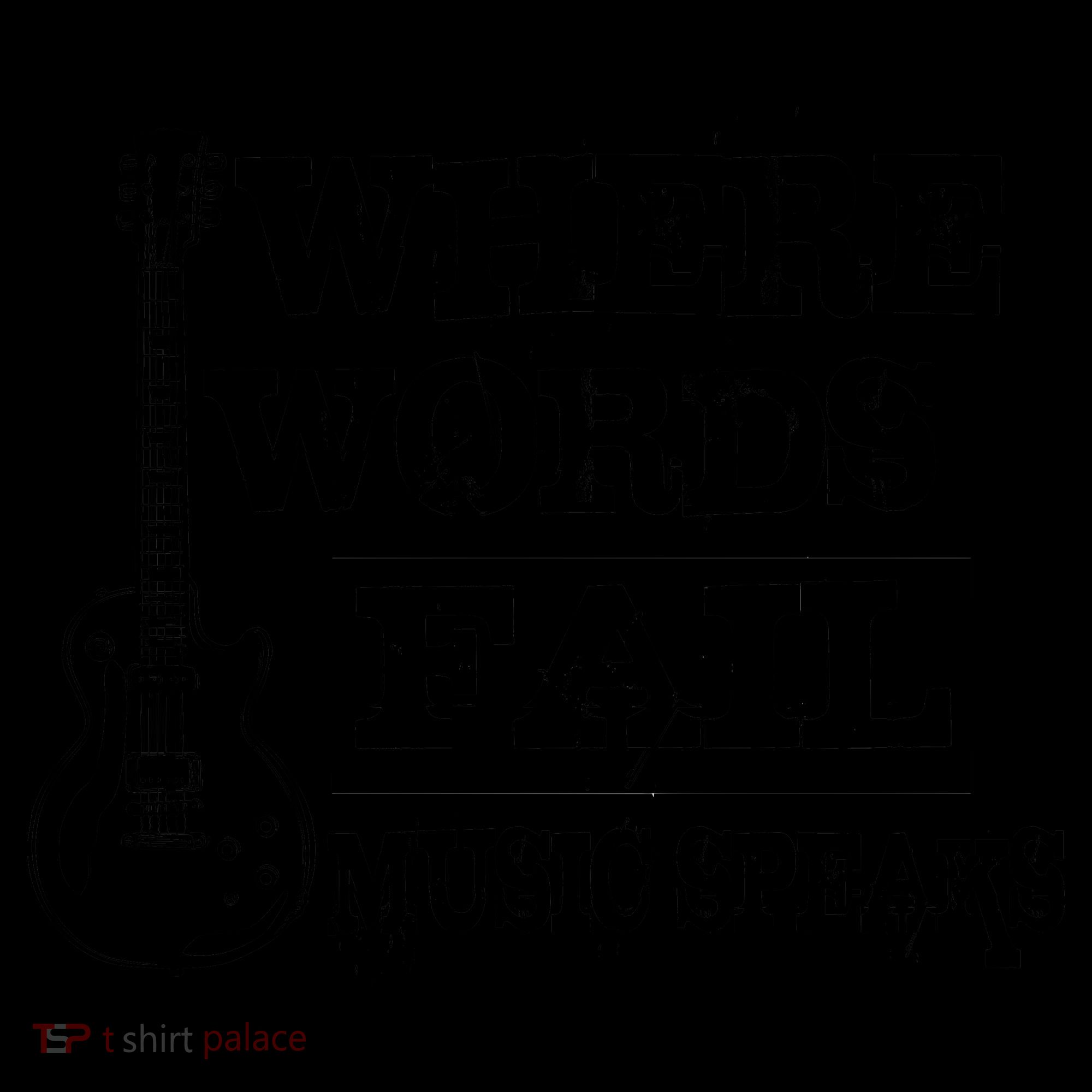 Where Words Fail Music Speaks Coffee Mug