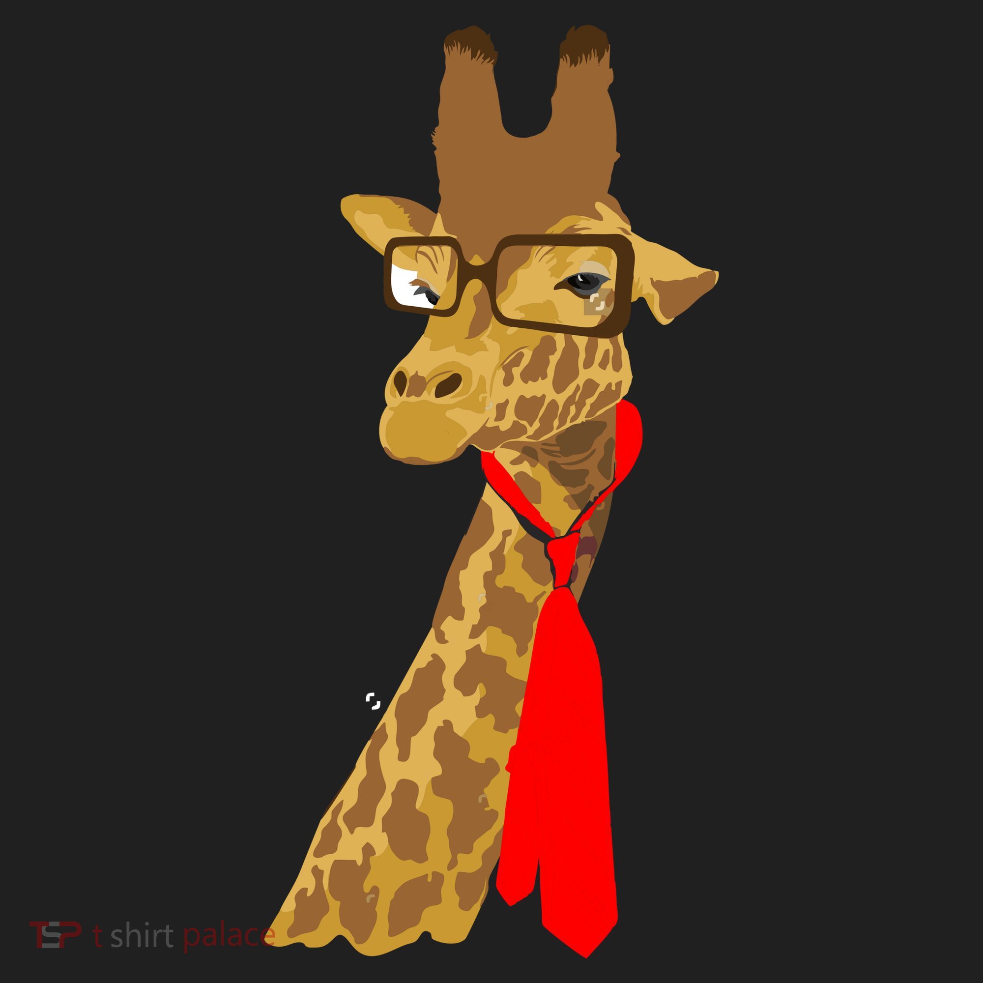 Where Would a Giraffe Wear a Tie? - Red Neck Tie Women's Sweatshirt