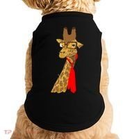 Where Would a Giraffe Wear a Tie? - Red Neck Tie Doggie Tank thumb 0