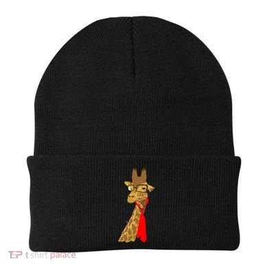 Where Would a Giraffe Wear a Tie? - Red Neck Tie Beanie