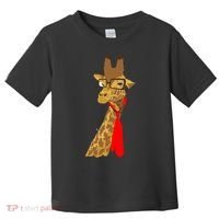 Where Would a Giraffe Wear a Tie? - Red Neck Tie Toddler T-Shirt thumb 0