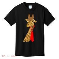 Where Would a Giraffe Wear a Tie? - Red Neck Tie Kids T-Shirt thumb 0