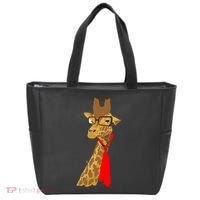 Where Would a Giraffe Wear a Tie? - Red Neck Tie Tote Bag thumb 0
