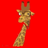 Where Would a Giraffe Wear a Tie? - Red Neck Tie Santa Hat thumb 1