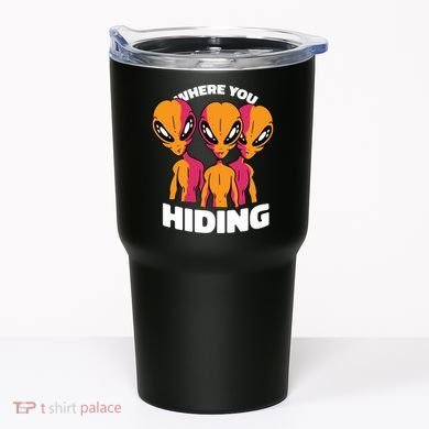 Where You Hiding Creepy Aliens Tumbler