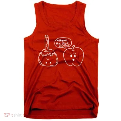 Wheres the Stick Go? Caramel Apple Tank Top