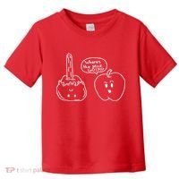 Wheres the Stick Go? Caramel Apple Toddler T-Shirt thumb 0