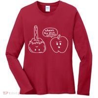 Wheres the Stick Go? Caramel Apple Women's Long Sleeve Shirt thumb 0