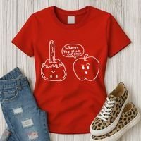 Wheres the Stick Go? Caramel Apple Women's T-Shirt thumb 3
