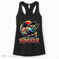 Weekend Hooker Funny Bass Fishing Women's Tank Top thumb 0