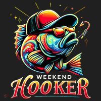 Weekend Hooker Funny Bass Fishing Hat thumb 2