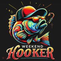 Weekend Hookerr Funny Fish Dad Love Fishing Father's Day Mousepad thumb 1