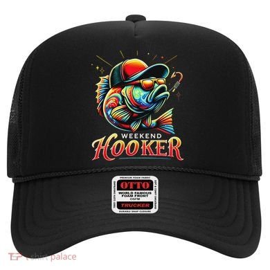 Weekend Hookerr Funny Fish Dad Love Fishing Father's Day Hat