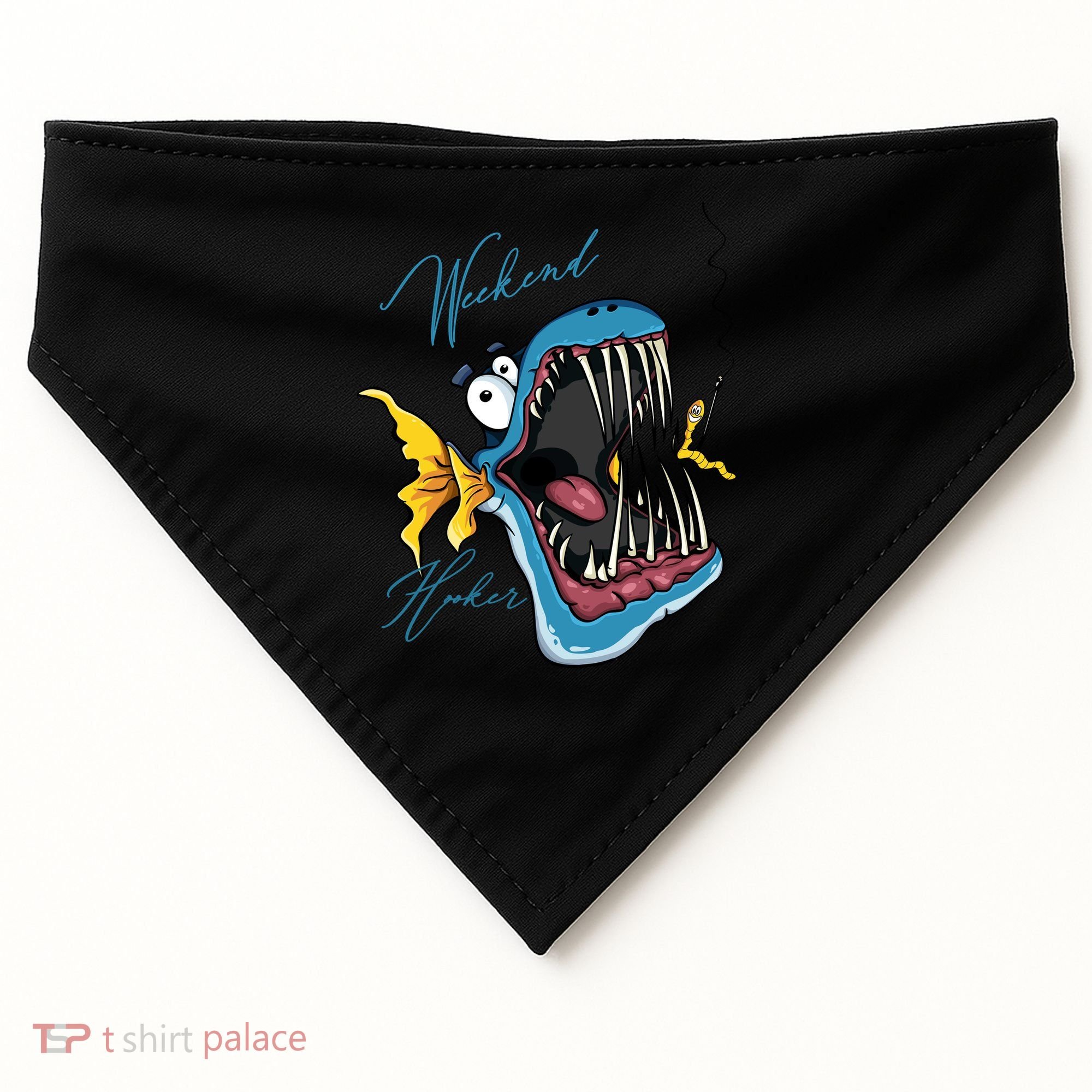Weekend Hooker Fishing USA-Made Doggie Bandana