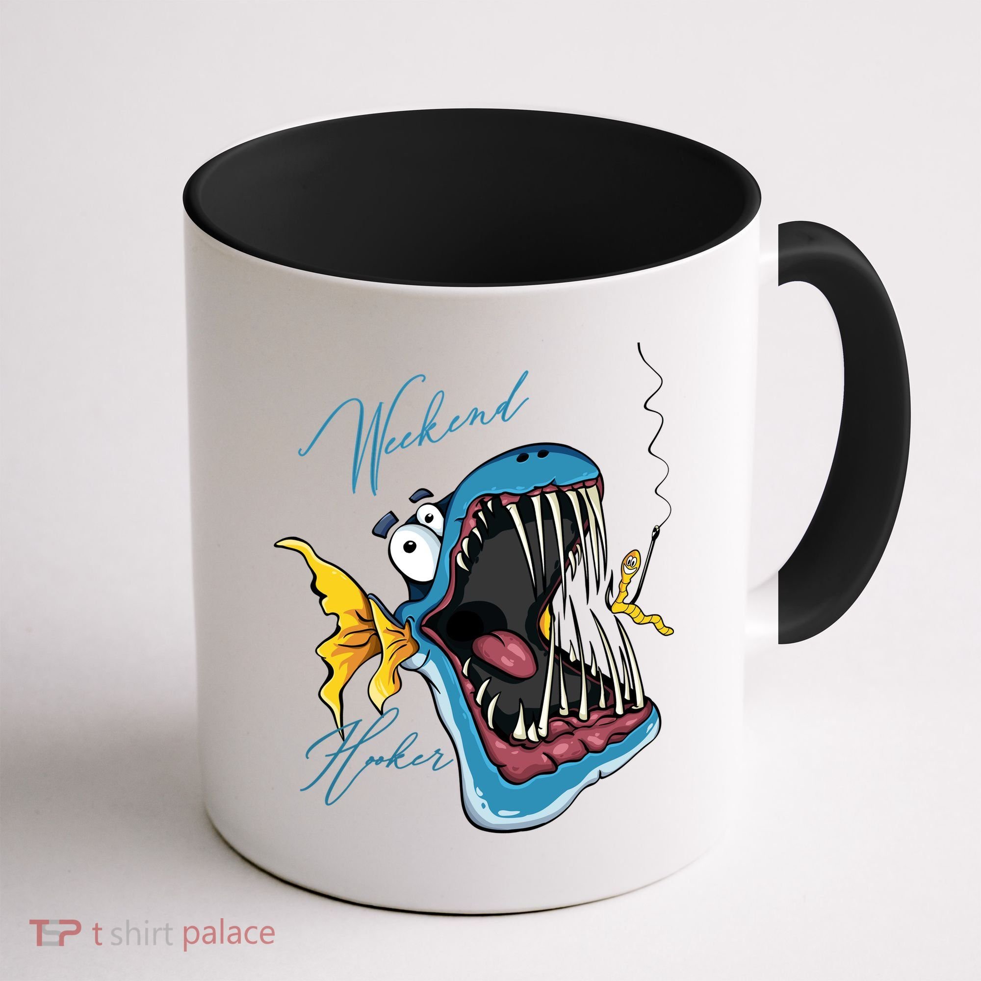 Weekend Hooker Fishing Coffee Mug