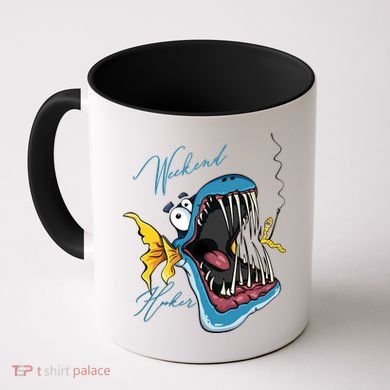 Weekend Hooker Fishing Coffee Mug