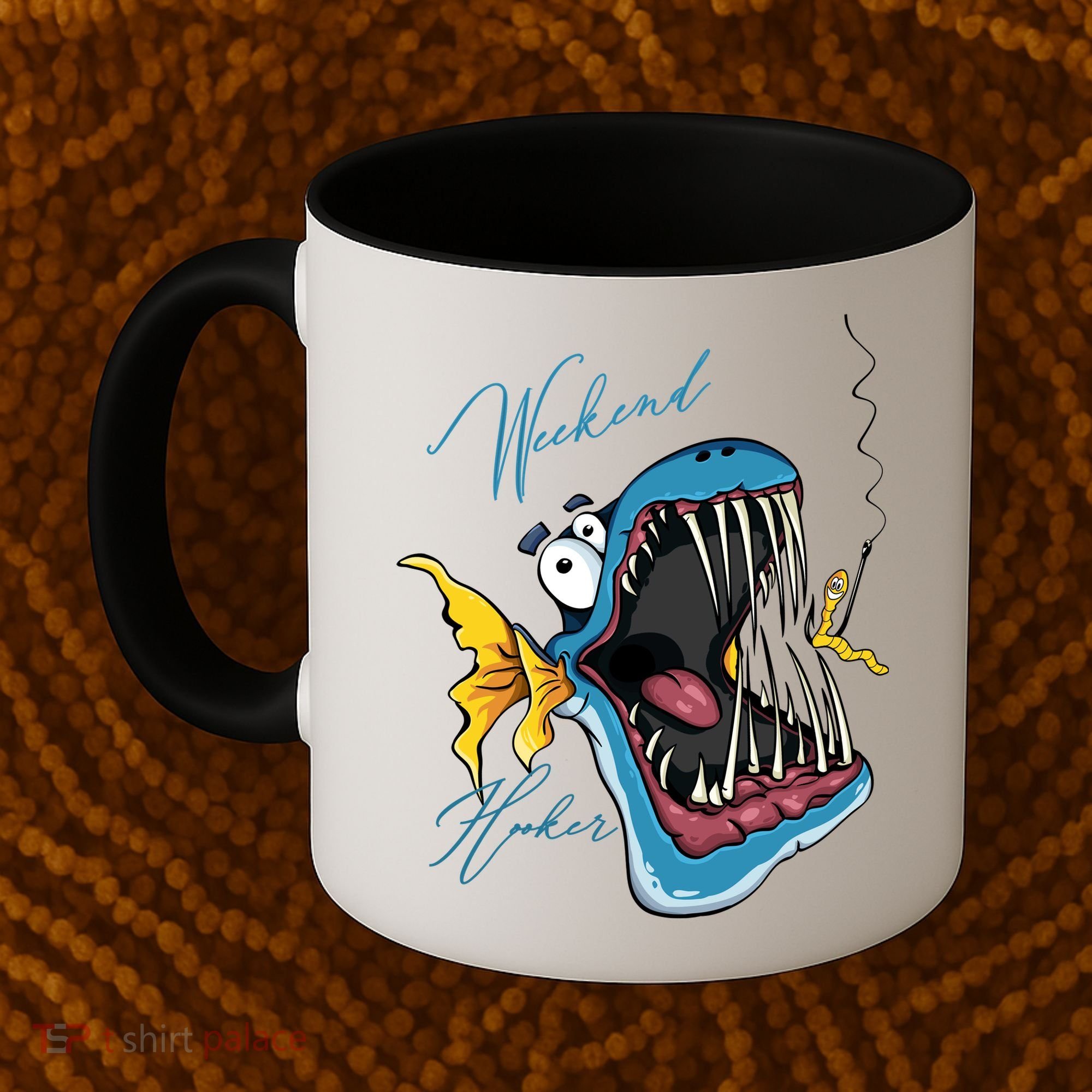 Weekend Hooker Fishing Coffee Mug