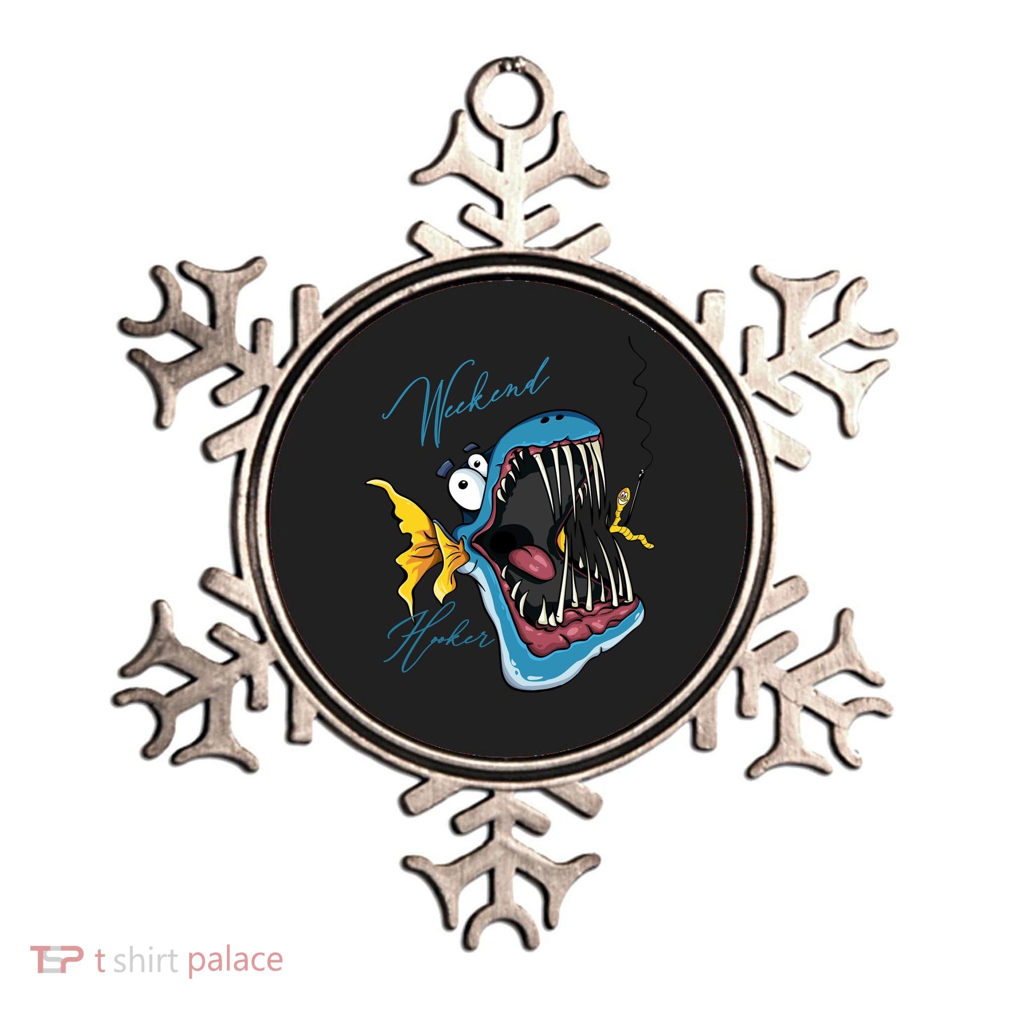 Weekend Hooker Fishing Ornament