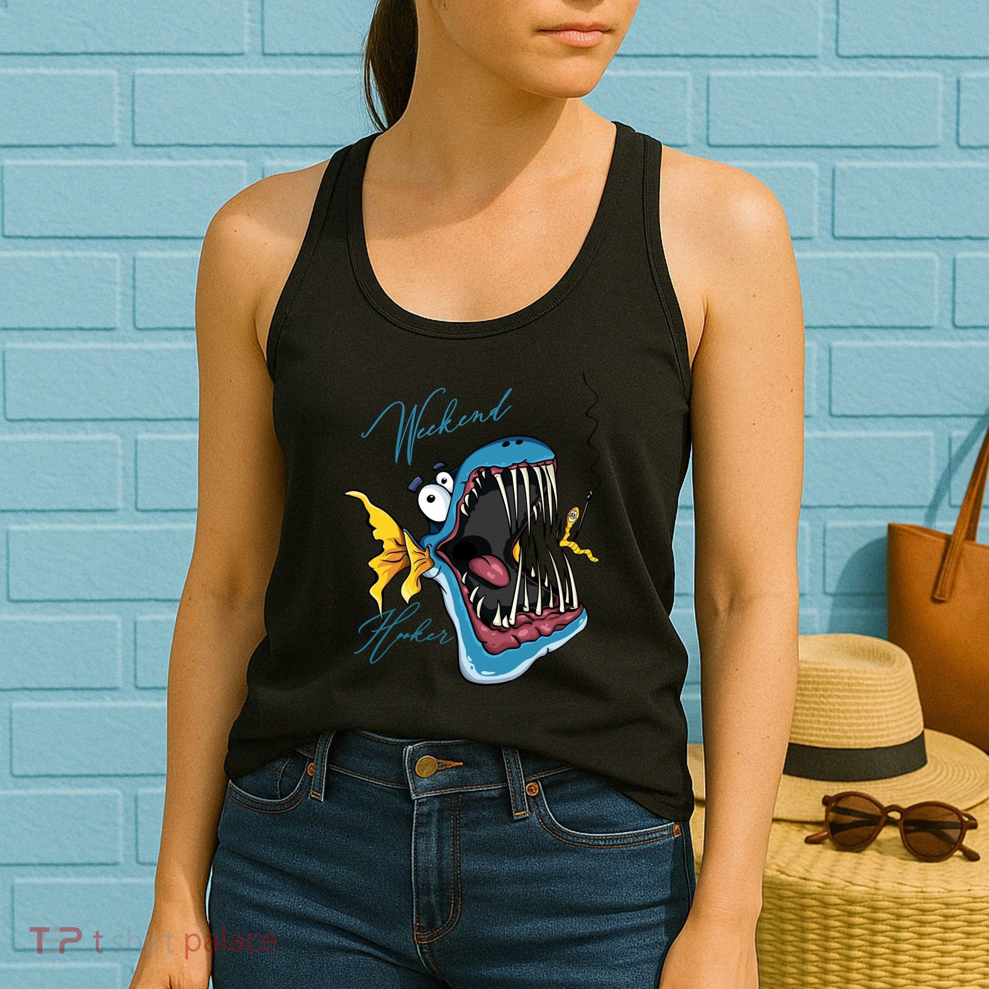 Weekend Hooker Fishing Women's Tank Top