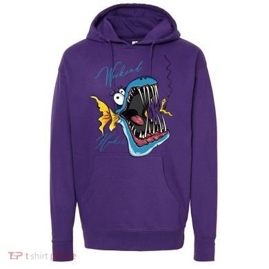 Weekend Hooker Fishing Hoodie