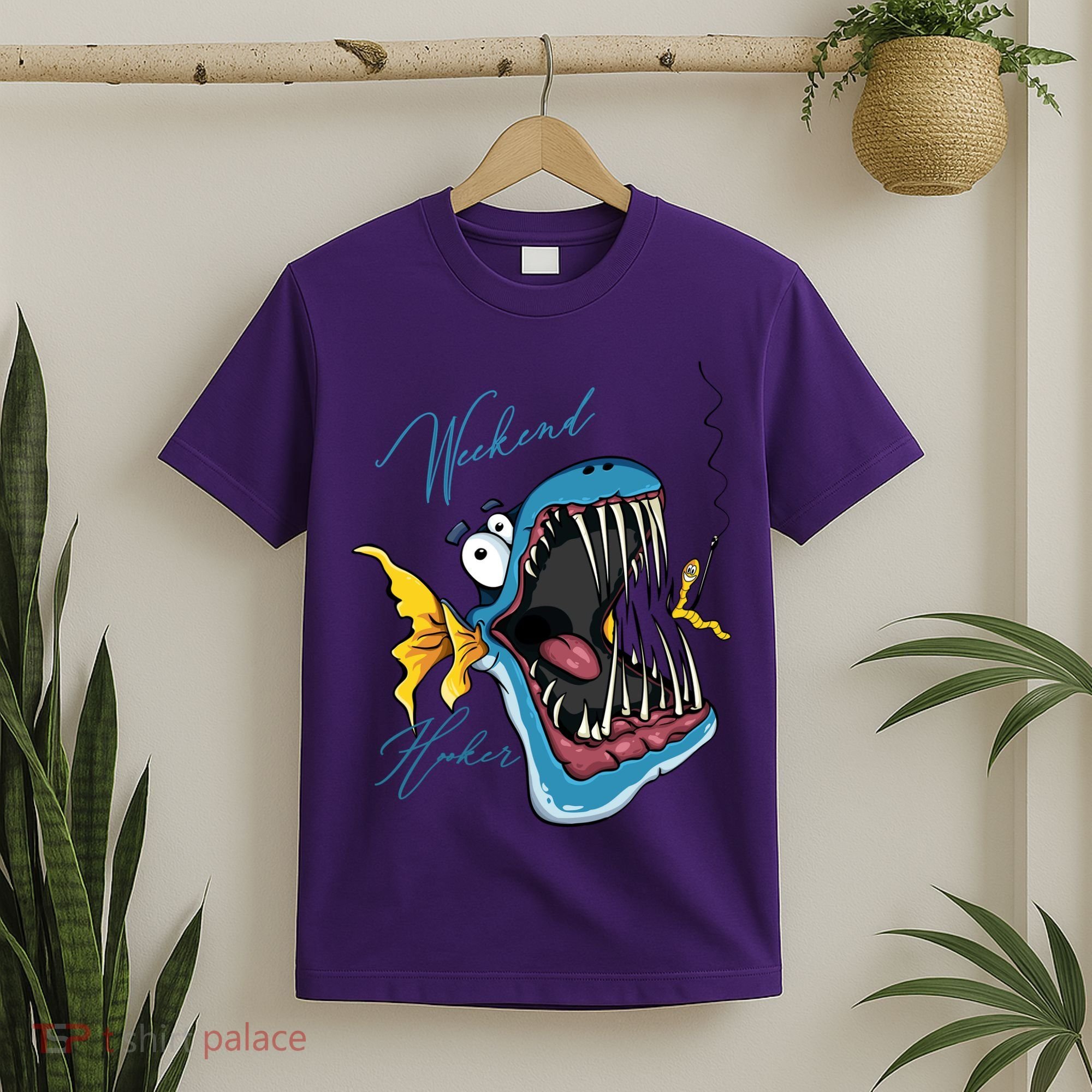 Weekend Hooker Fishing T-Shirt
