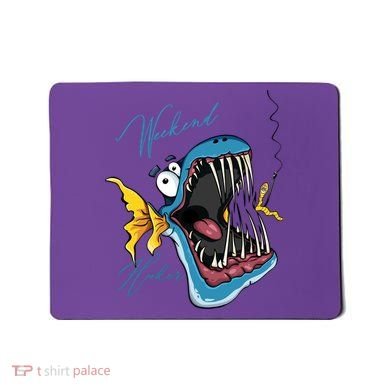 Weekend Hooker Fishing Mousepad