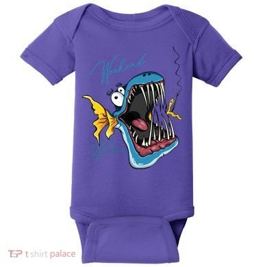 Weekend Hooker Fishing Baby Bodysuit