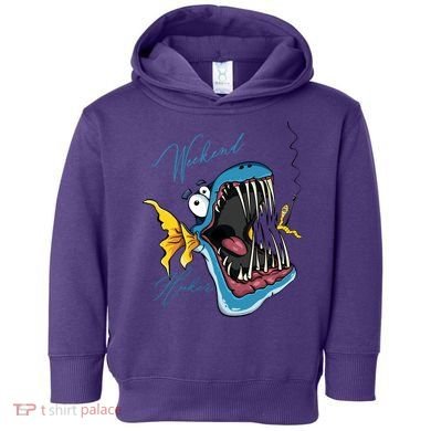 Weekend Hooker Fishing Toddler Hoodie