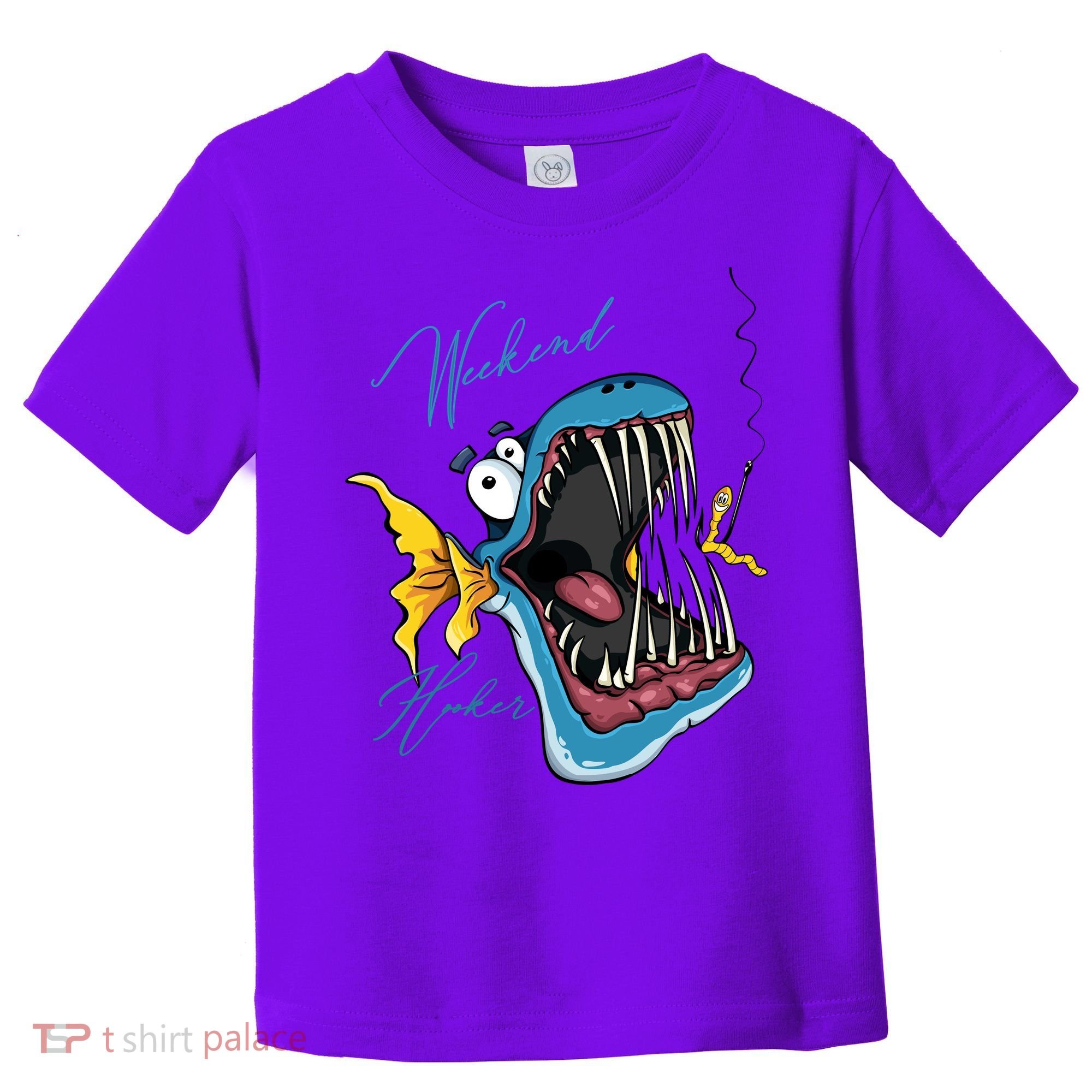 Weekend Hooker Fishing Toddler T-Shirt