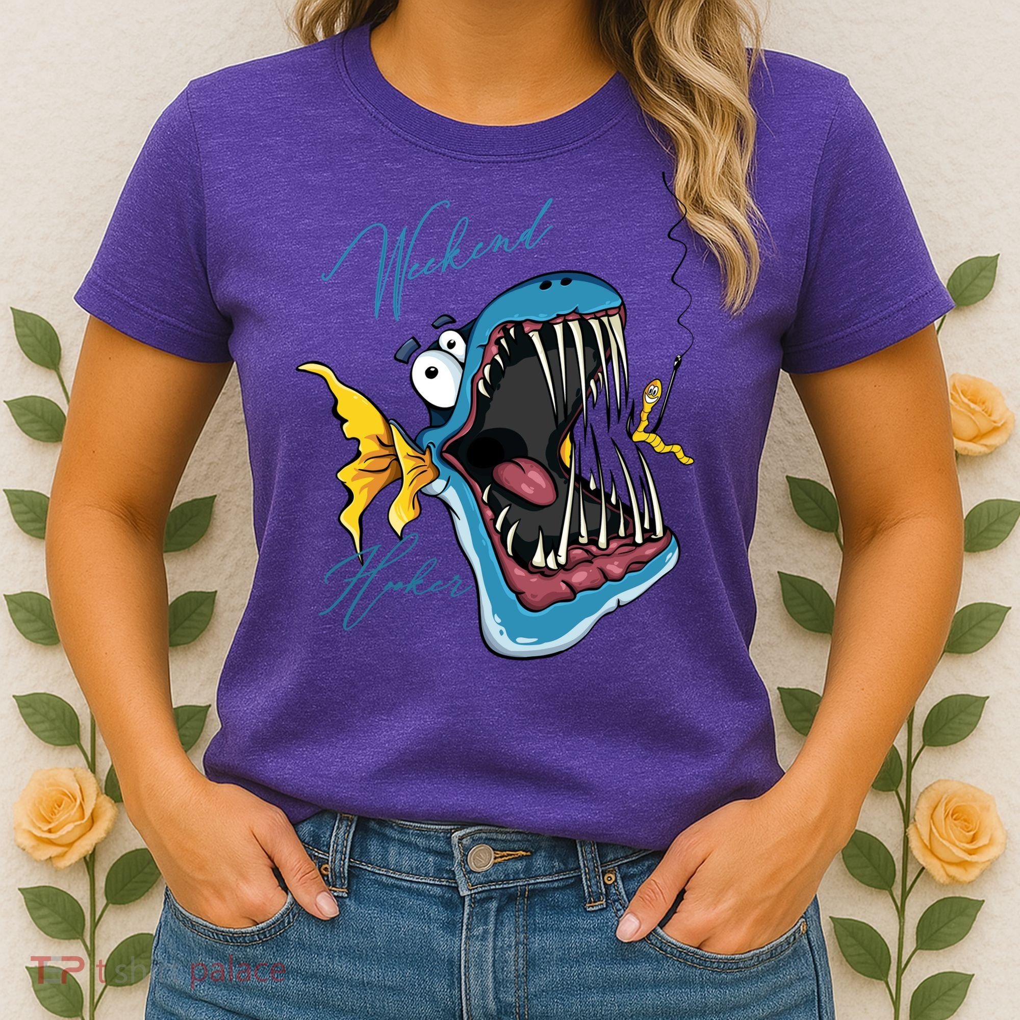 Weekend Hooker Fishing Women's T-Shirt