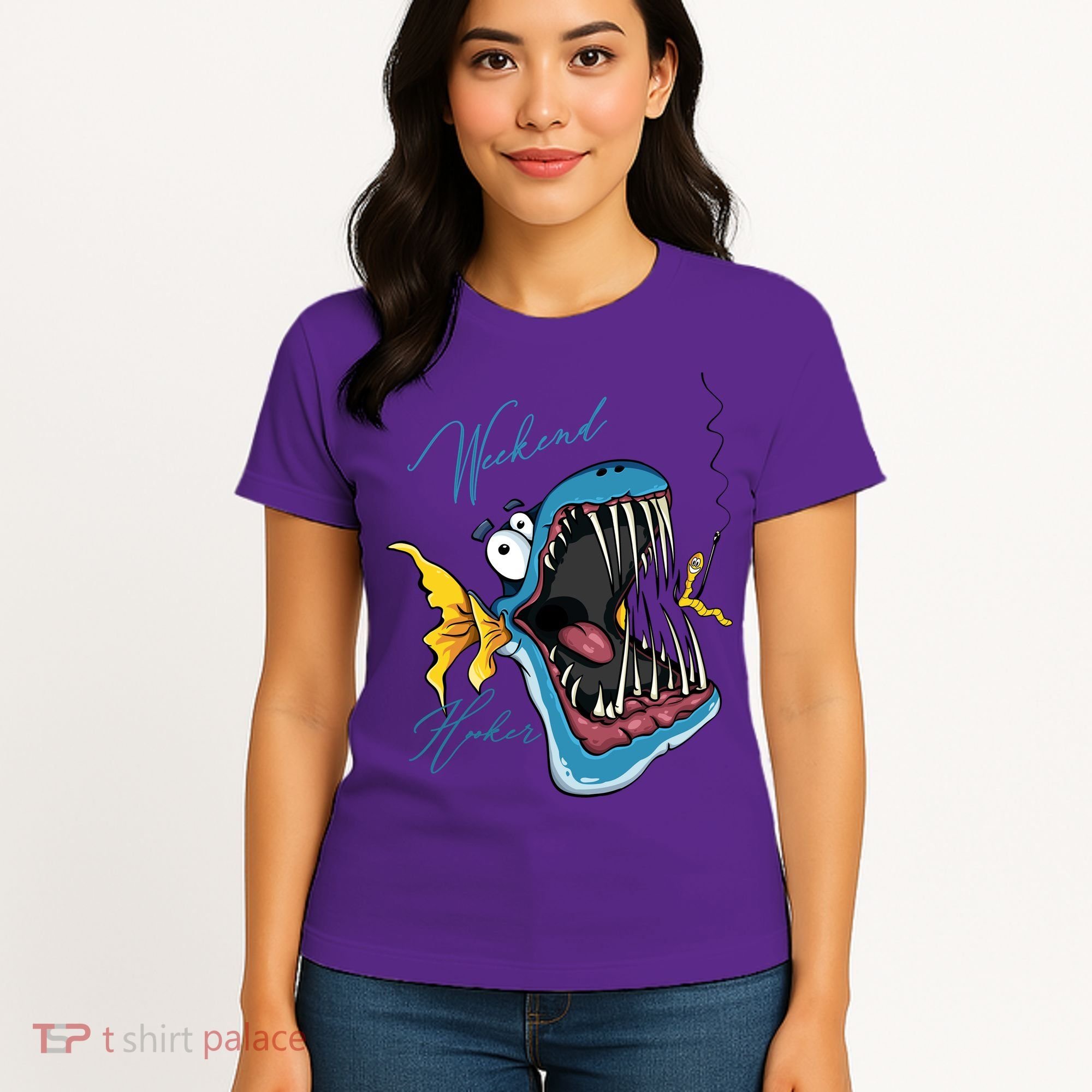 Weekend Hooker Fishing Women's T-Shirt