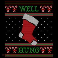 Well Hung Funny Adult Ugly Christmas Style Gift Coffee Mug thumb 5