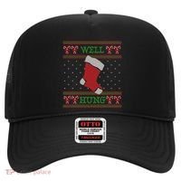 Well Hung Funny Adult Ugly Christmas Style Gift Hat thumb 0
