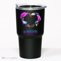 Warrior Heart Feather Graphic Tumbler thumb 0