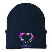 Warrior Heart Feather Graphic Beanie thumb 0