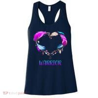 Warrior Heart Feather Graphic Women's Tank Top thumb 0