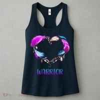 Warrior Heart Feather Graphic Women's Tank Top thumb 3