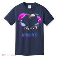 Warrior Heart Feather Graphic Kids T-Shirt thumb 0