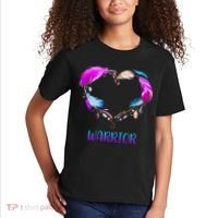 Warrior Heart Feather Graphic Kids T-Shirt thumb 2