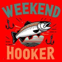 Weekend Hooker Fishing Santa Hat thumb 1