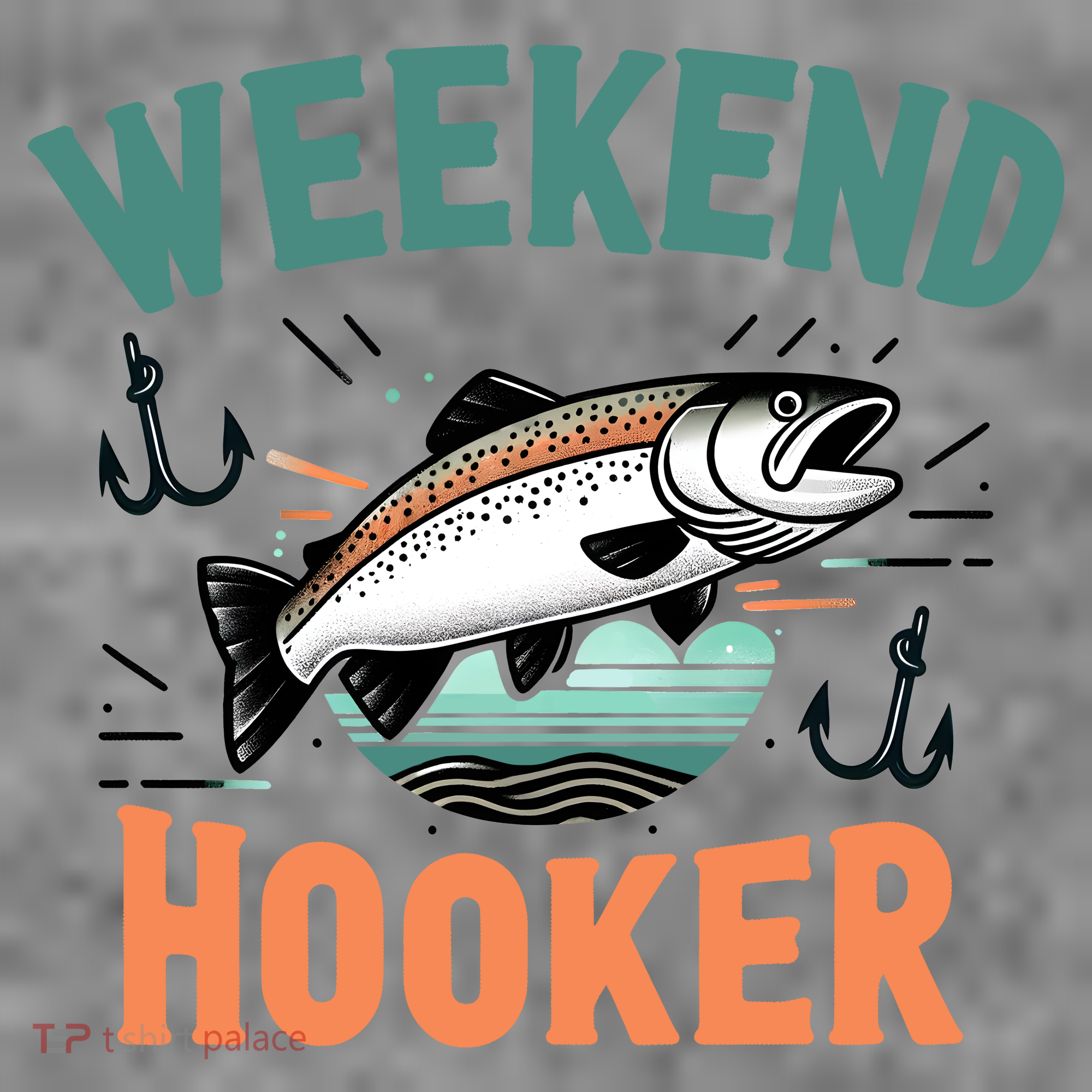 Weekend Hooker Fishing Toddler Hoodie