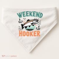 Weekend Hooker Fishing USA-Made Doggie Bandana thumb 0